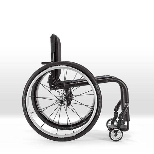 Ki Mobility Rogue Rigid Manual Wheelchair side view