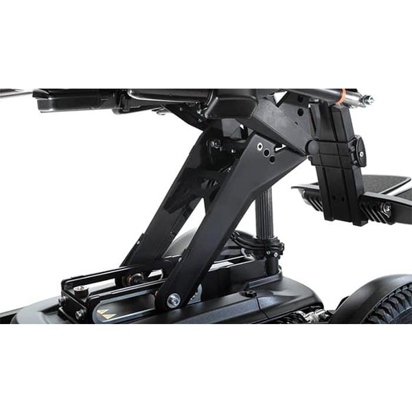 Permobil F3 Corpus Front-Wheel Drive Powerchair tilting and lift mechanism