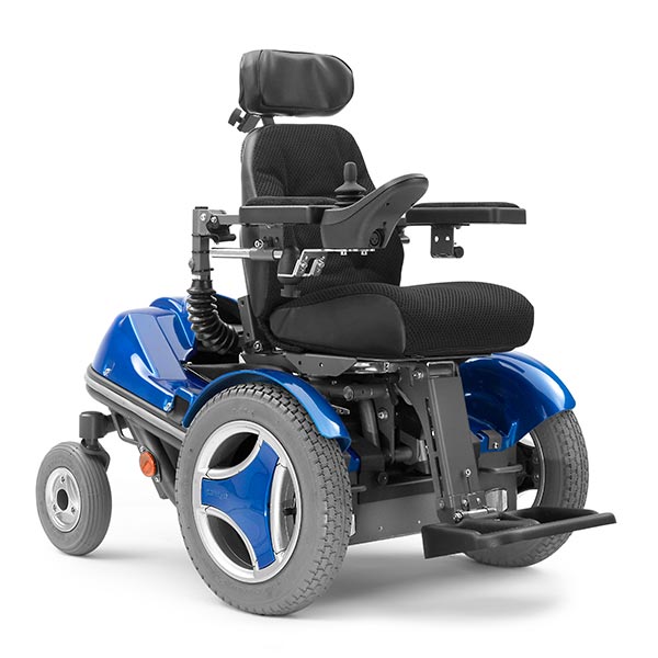 Permobil Koala Miniflex FWD Pediatric Power Wheelchair available at Action Seating and Mobility in Oklahoma, Arkansas, and Colorado