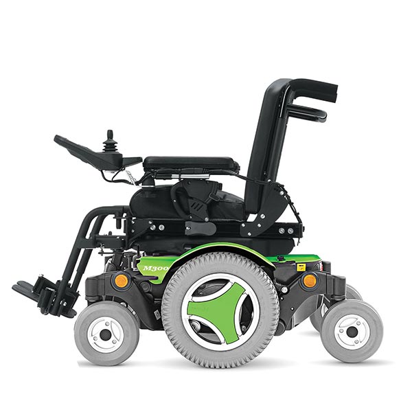 Permobil M300 PS Jr. Pediatric Power Wheelchair available at Action Seating and Mobility in Oklahoma, Arkansas, and Colorado