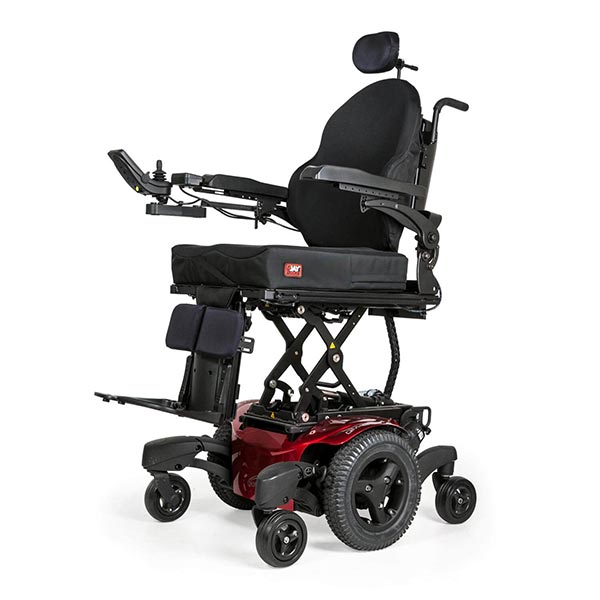 Sunrise Medical Quickie QM-7 Electric Power Wheelchair with extension enabled