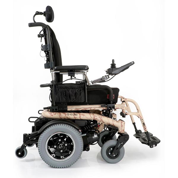 Sunrise Medical Quickie S-6 Series Electric Power Wheelchair side view