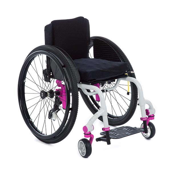 TiLite TWIST Pediatric Rigid Manual Wheelchair front view
