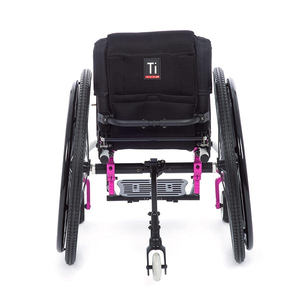 TiLite TWIST Pediatric Rigid Manual Wheelchair back view