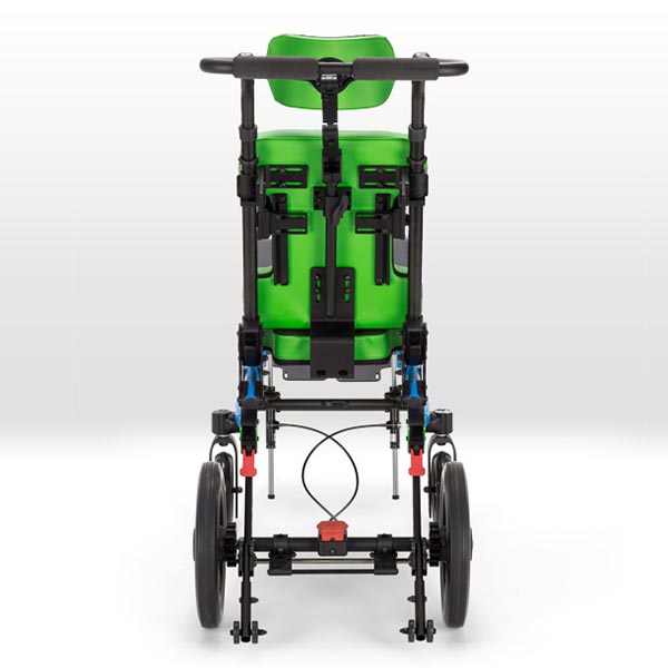 Ki Mobility Little Wave Flip Pediatric Wheelchair back view