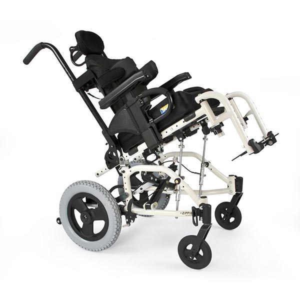 Sunrise Medical Zippie TS Pediatric Tilt-in-Space Wheelchair reclining