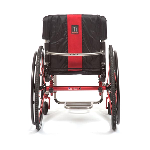 TiLite ZRA Lightweight RIgid Manual Wheelchair rear view