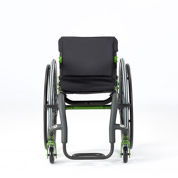 Ki Mobility Rogue XP Pediatric Wheelchair front view