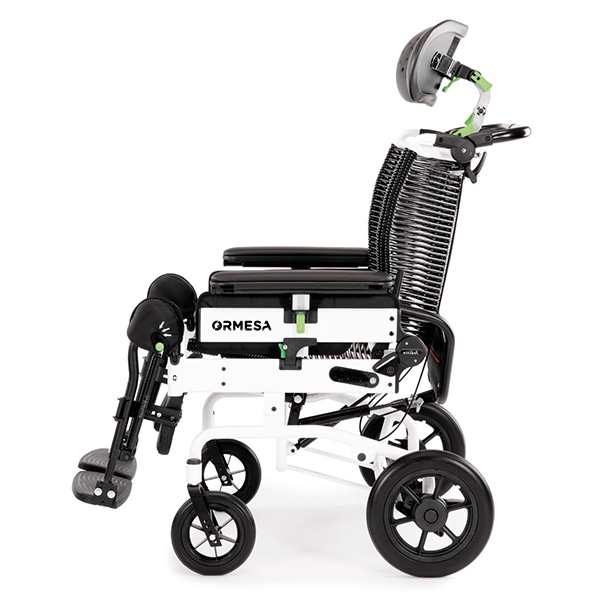 Juditta Tilt-in-Space Wheelchair side view