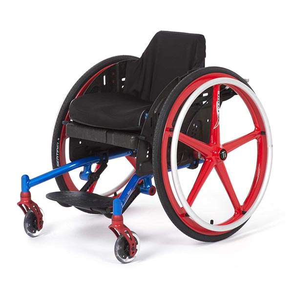 TiLite Pilot Pediatric Manual Wheelchair front view