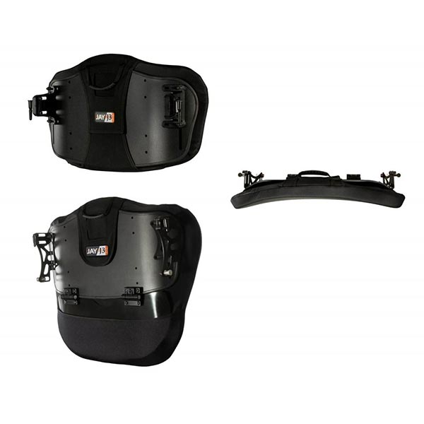 Jay J3 wheelchair back with optional attachments