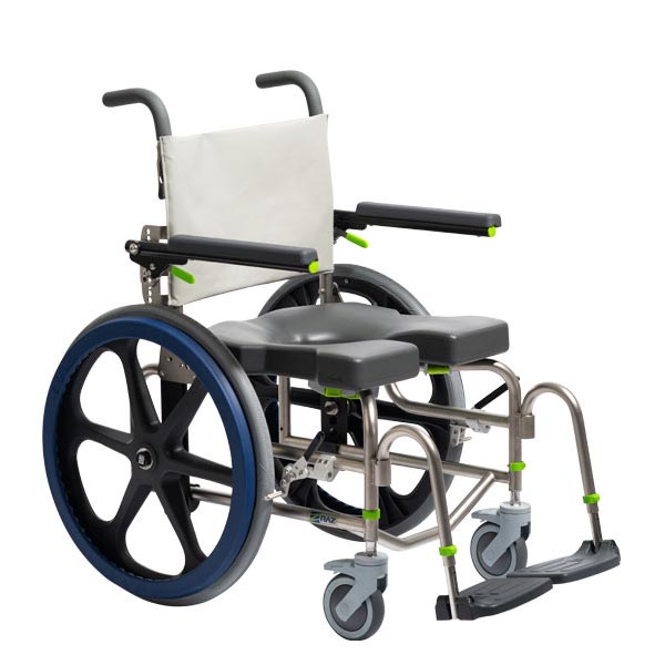 Raz Design Raz-SP Self-Propelled Mobile Commode Chair