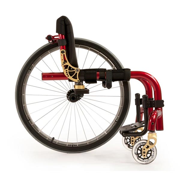 Sunrise Medical Zippie Zone Lightweight Rigid Wheelchair side view